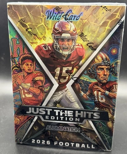 2026 Wild Card Alumination Just The Hits Football Hobby Box