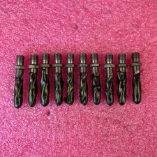 .2188 Drill Bit, Aircraft Tool 1/4  -28 Threaded Shank, Lot of 10