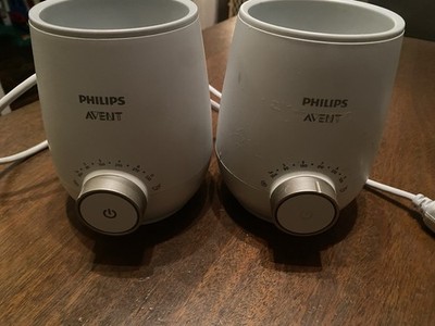 Two Philips Avent  Fast Bottle Warmers w/ Smart Temp Control
