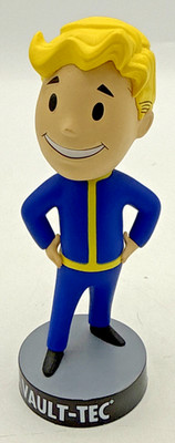 Vintage Bethesda Fallout 4 Vault-Tec Vault Boy 111 Bobblehead Figure 2015 5 