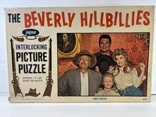 The Beverly Hillbillies 1963 Jaymar Picture Puzzle 17 X 22&rdquo; Family Portrait 6572