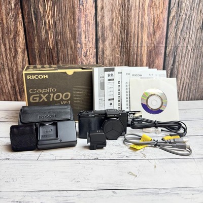 RICOH Caplio GX100 Digital Camera VF Kit Used Tested As-Is RICOH Caplio GX100 Digital Camera VF Kit Used Tested As-Is