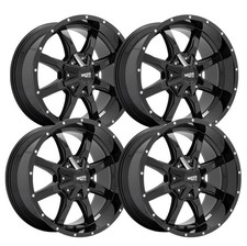 Set-4 Moto Metal Mo970 20x10 8x170 Gloss Black -24mm Wheels Rims 20 Inch