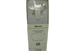 Quikcell QBT523 V3.0 Mono Bluetooth - Simply White