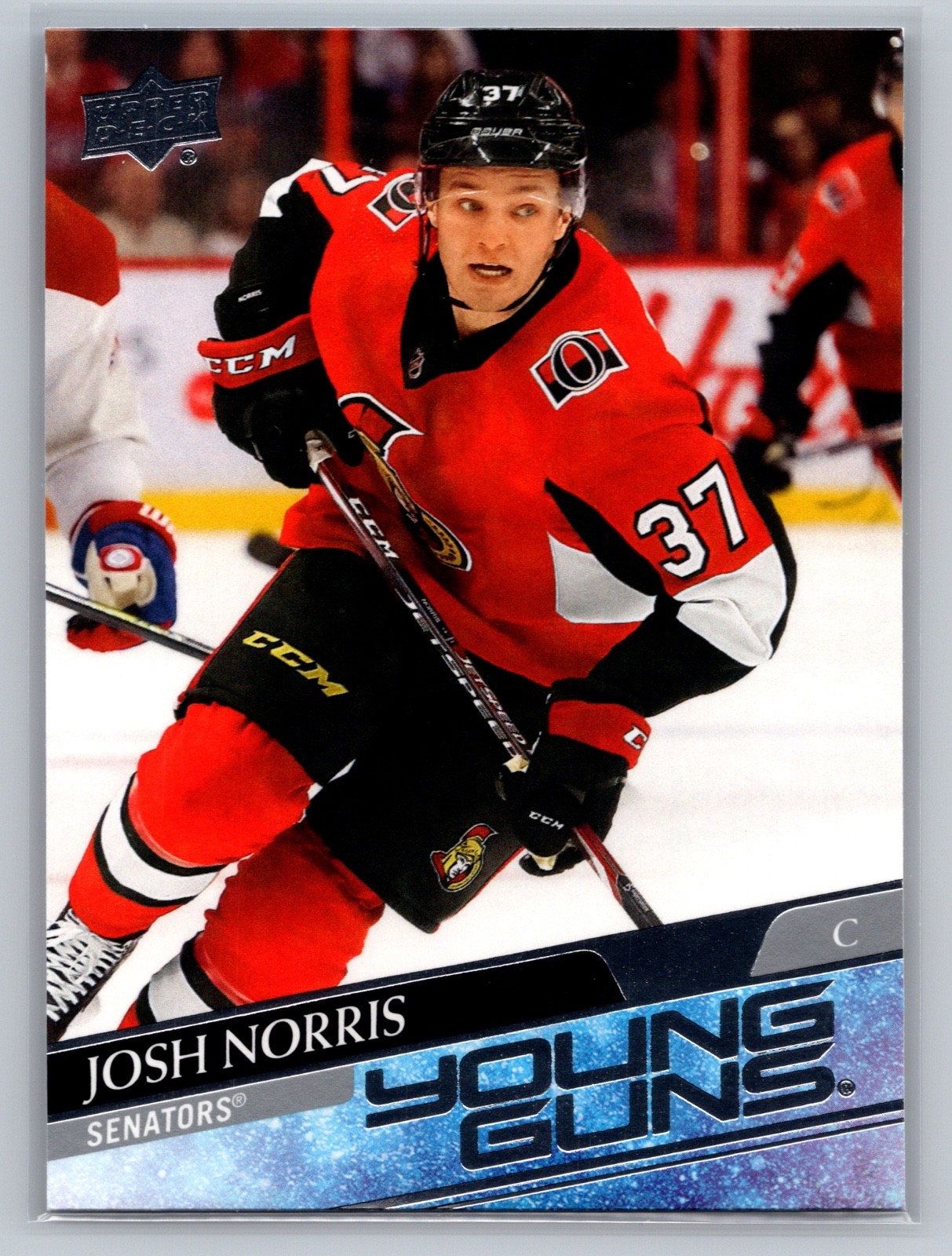 2020-21 Upper Deck Young Guns #209 Josh Norris RC Rookie Hockey NHL Senators!