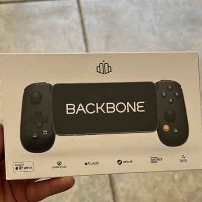 Backbone One Mobile Controller Black Lightning for iPhone Apple Arcade Game Pass