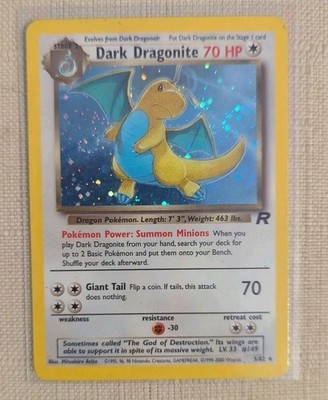 Pokemon Card Dark Dragonite 5/82 Team Rocket Holo | eBay Pokemon Card Dark Dragonite 5/82 Team Rocket Holo | eBay