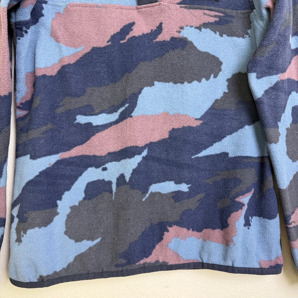 Женский флисовый пуловер Patagonia Micro D Snap T XS камуфляж xsPuple для походов на открытом воздухе - Изображение 4 из 4