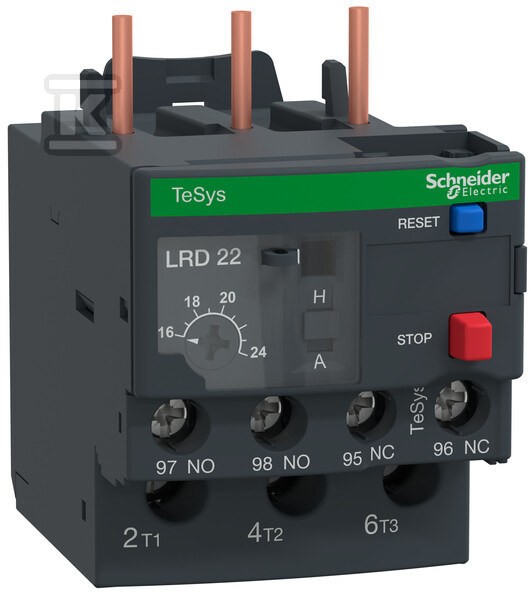 Relè termico 16-24A LRD22 TeSys - Immagine 4