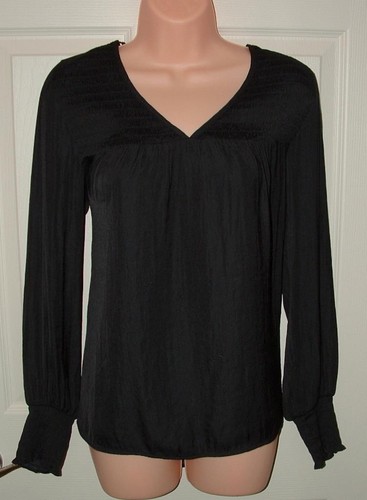 NEU NEU MIT ETIKETT schwarz Gr. Small Freizeit oder Kleid seidig geräumig bequem Shirt KNOX ROSE