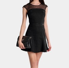 New GUESS Diana Fit and Flare Dress Sz Small