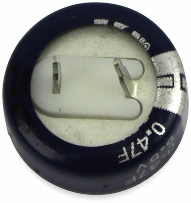 EATON Gold Cap-Elko 0,47F, 5,5V, axial, RM 5 mm, KR-5R5C474-R