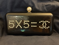 Ultra RARE CHANEL Votez Coco Clutch Minaudiere 2015 Spring