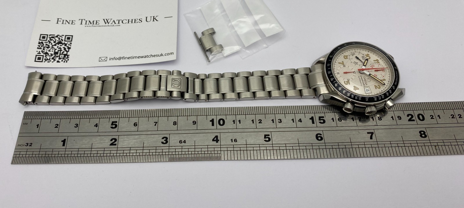 Omega Speedmaster Date Automatic Chronograph Whit… - image 12