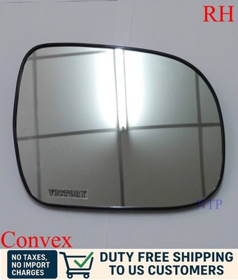 RH RIGHT SIDE WING MIRROR GLASS FOR TOYOTA HILUX 2006 - 2015 WORKMATE KUN26 SR