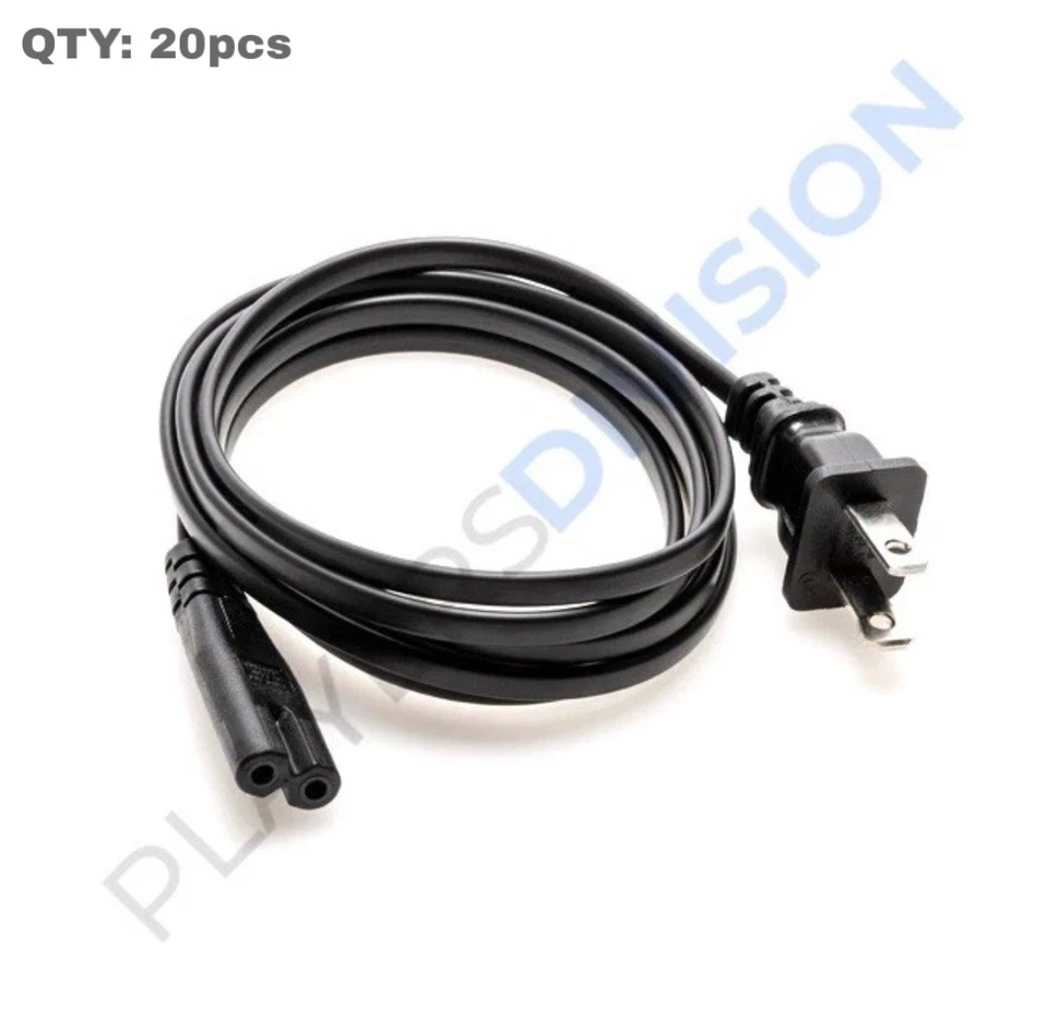 20x Original Replacement AC Power Cord PS1 PS2 PS3 / PS4 / PS5 / Xbox Series S/X - Image 2 of 4