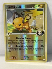 Pokemon TCG Raichu GL 31/111 Rising Rivals Reverse Holo Rare Basic HP 80 2009 on eBay