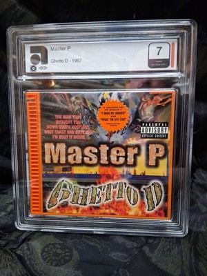 GRADED Ghetto D Master P CD 1997 No Limit Records W/ HYPE STICKER