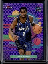2025-26 Topps Finest Tracy McGrady Uncommon Refractor Purple X-Fractor #/99