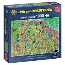 Jumbo Seize the Cheese! by Jan van Haasteren 1000 piece jigsaw puzzle