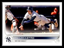 2022 Topps Update #US156 Tim Locastro New York Yankees MLB