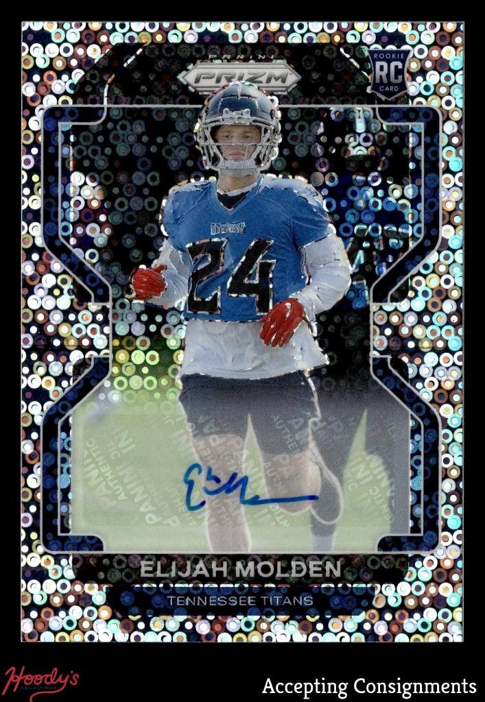 Elijah Molden Panini Prizm #422 Autograph No Huddle