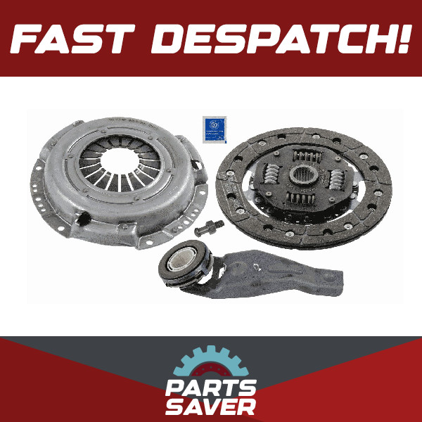 Clutch Kit 3pc (Cover+Plate+Releaser) 3000951008 Sachs 1334400 3M517540F1F New