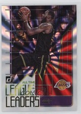 2020-21 Panini Donruss All-Time League Leaders Red Laser /99 LeBron James #2 4at