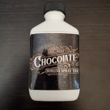 Spray Tan Premium  Very Dark Lux Sunless Solution      CHOCOLATE SUNLESS