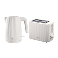Quest Electric Kettle & Toaster Cream 1.5L Fast Boil 2 Slice 7 Browning Level