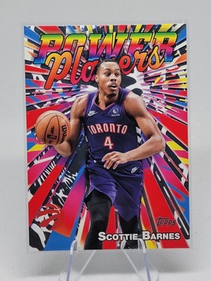 2025-26 Topps Basketball - Power Players Scottie Barnes #PP-9 Raptors