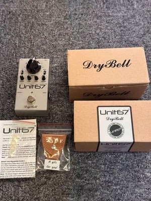 DryBell Unit67 Boost/Comp/EQ Pedal Compact Analog Utility Effect