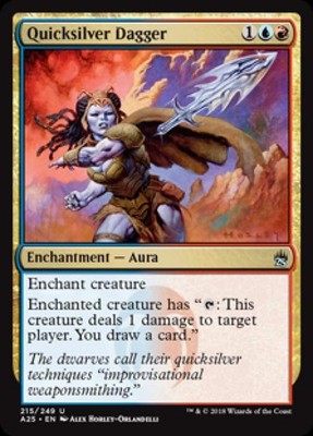 Quicksilver Dagger - M25 MTG - Light Play