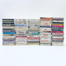 Huge Lot of 75 Pop Classic Rock 70s 80s 90s Rock Soul Country Cassette Tapes