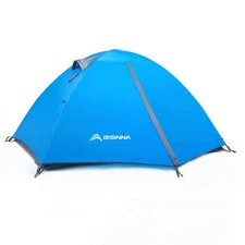 BISINNA 2/4 Person Camping Tent Lightweight Backpacking Tent Waterproof