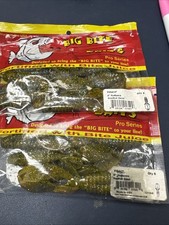 Big Bite YO417 4" YoMama Pro Series Flippin Bait 2 Packs Of 8 Sunfish Swirl