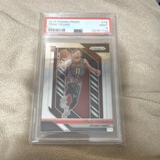 Panini 2018 Prizm Trae Young Rookie #78 PSA 9 Atlanta Hawks NBA Card. rookie card picture