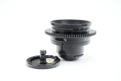 Kinoptik f/2 - 25mm Apochromat cinema lens #30585 Cameflex mount.