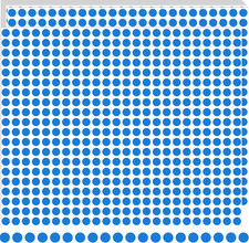 1/4" Blue Dot Stickers 10080 Pcs Small round Circle Sticker Color Labels