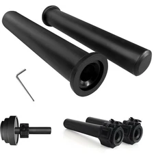 Standard Olympic Barbell Adapter Sleeve: Converts 1 inch Standard Weight Plat