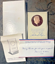 1972 Richard Nixon Appreciation Re-Elect the President Proof Medal  (US-914)