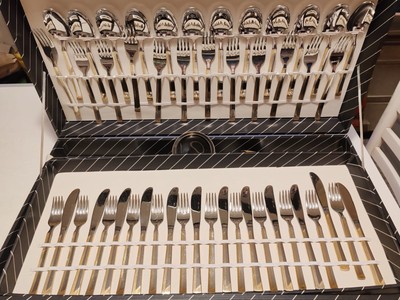 Abert Gold Plated Cutlery Set