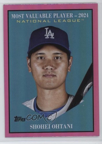 2025 Topps Update Most Valuable Pink Foil Shohei Ohtani #MV-2 n8a