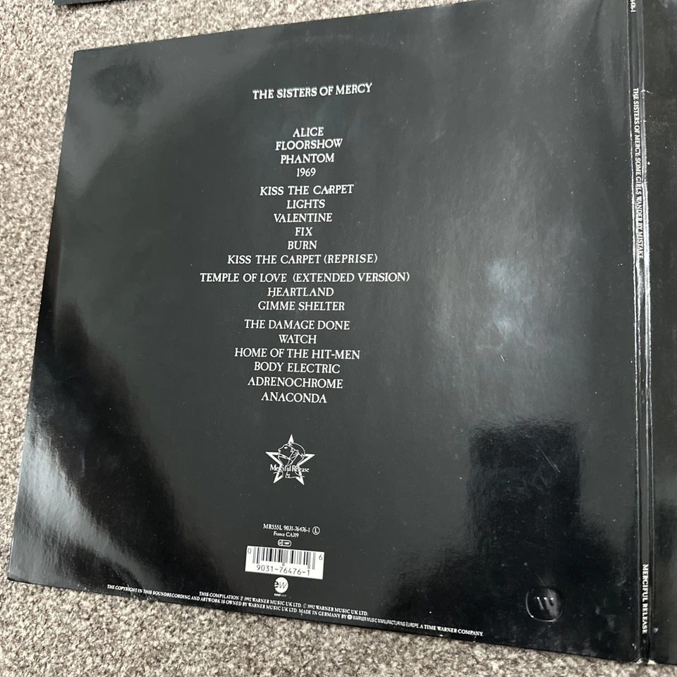 The Sisters Of Mercy Some Girls Wander By Mistake Original 2 x Vinyl LP - Image 4 of 4