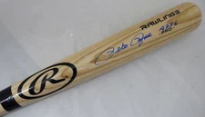 SALE! Pete Rose Auto Blonde Rawlings Bat Cincinnati Reds "4256" In Blue PR Holo