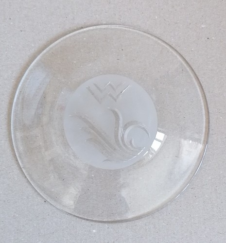 Glass plate, art-deco, Edvin Ollers - Picture 3 of 6