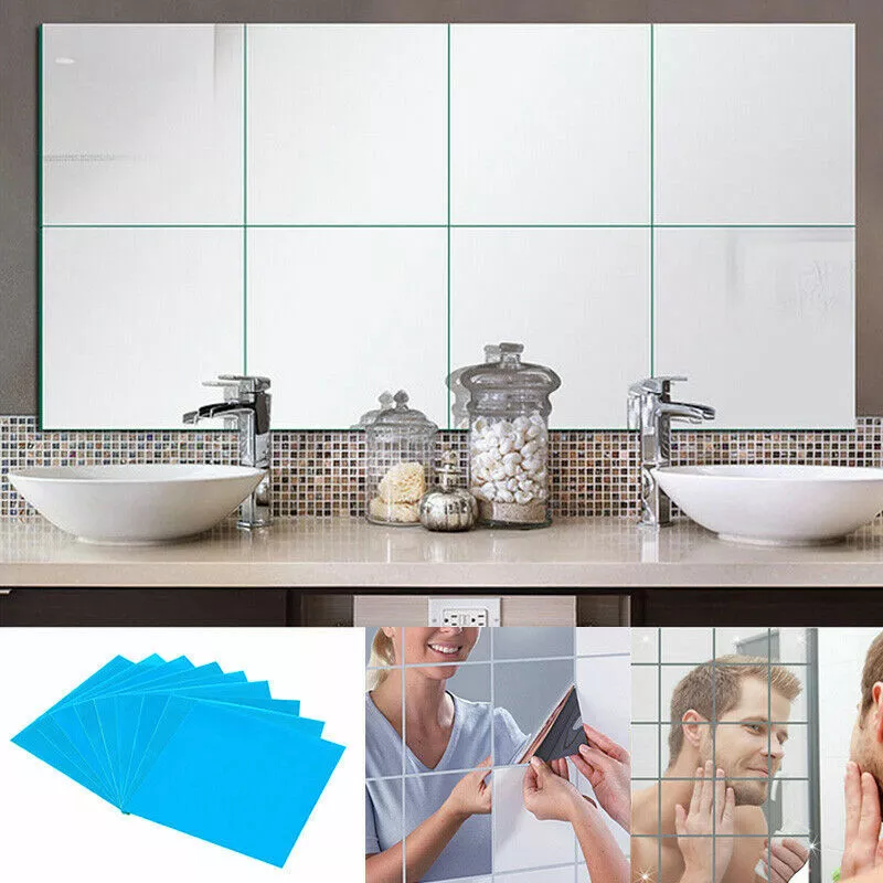 Peel and on sale stick mirror tiles