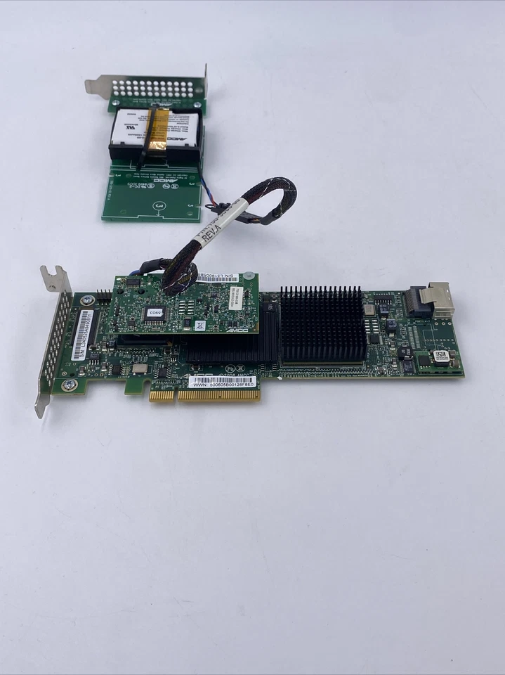 AMCC LSI 9690SA-4i SAS | SATA Raid Controller + BBU Batterie Modul 700-3405-20F - Bild 4 von 4