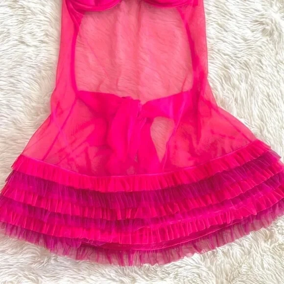 UNDERCOVER Slip Victoria's Secret Sexy Little Things in tulle