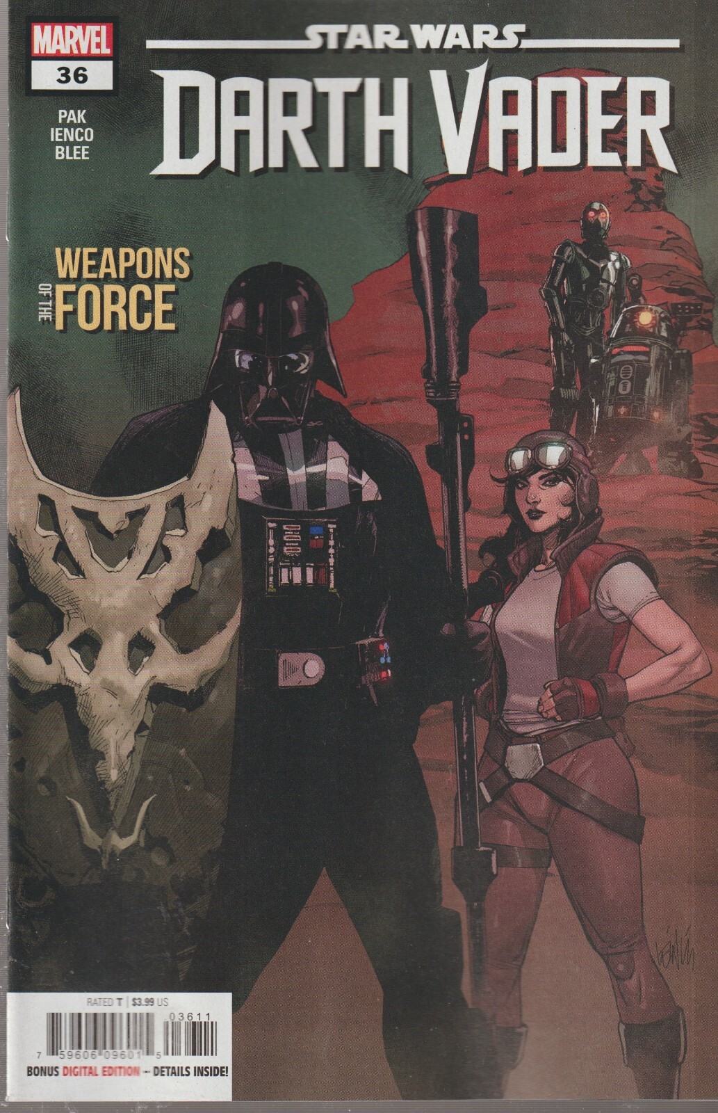 MARVEL COMICS STAR WARS DARTH VADER #36 SEPTEMBER 2023 1ST PRINT NM